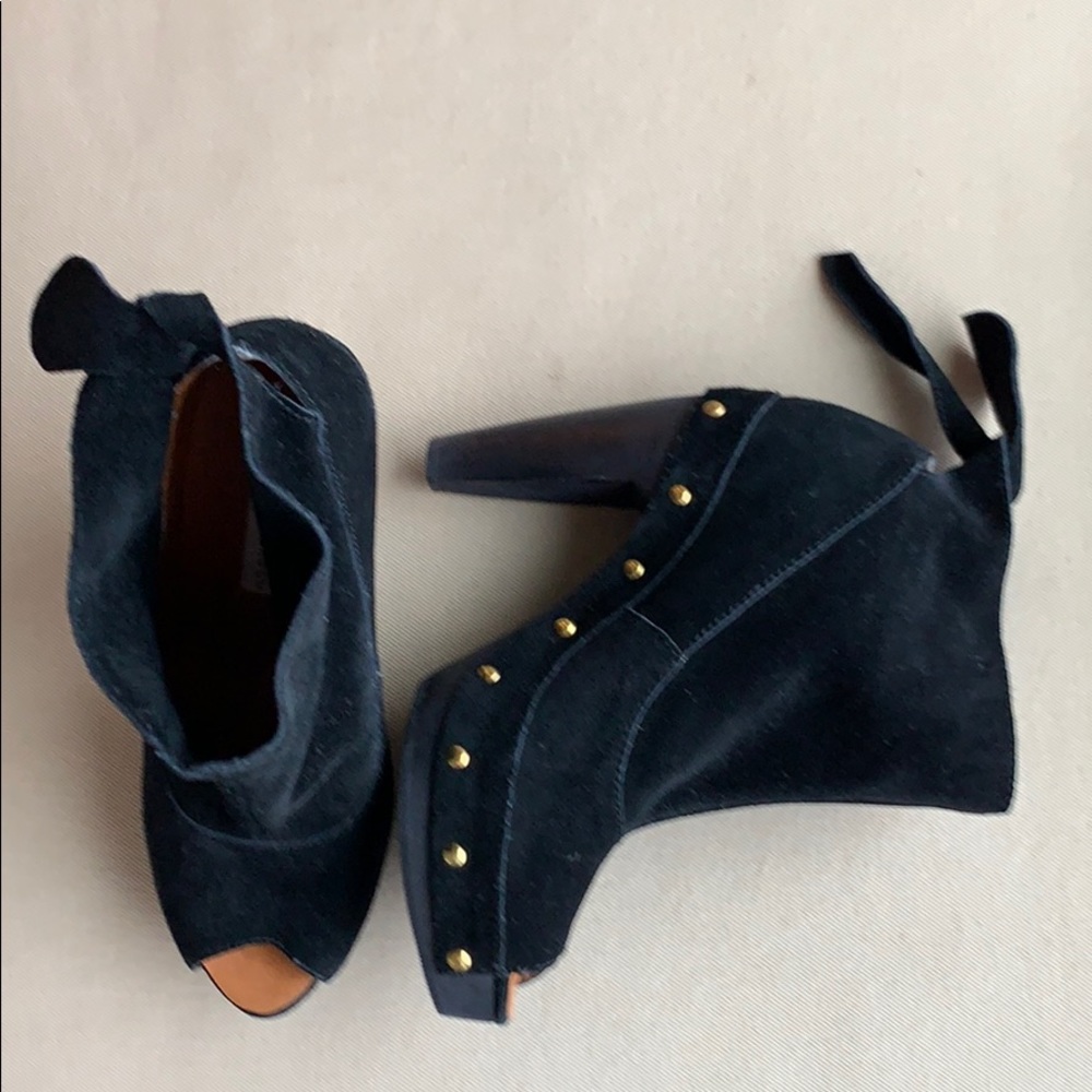 Charlotte Ronson Suede Booties